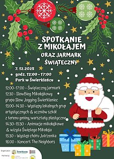 Jarmark świąteczny i spotkanie z Mikołajem w Pałacu Kawalera