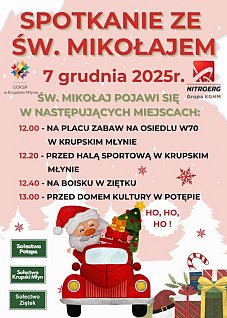 Mikołaj w Krupskim Młynie