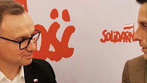 Prezydent Andrzej Duda w Miasteczku Śląskim