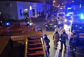 Kobieta została potrącona na ulicy Przyjaźni. Lądowanie LPR-66609