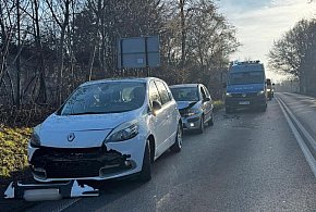 Tarnowskie Góry. Zderzenie trzech aut na obwodnicy-66831