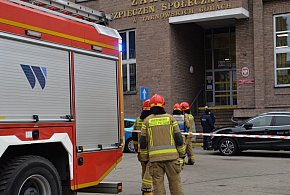 Tarnowskie Góry. Ewakuacja z budynku ZUS-u