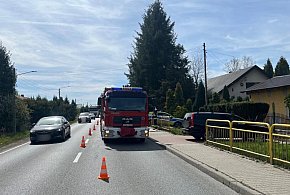 Tarnowskie Góry. Uwaga kierowcy! Utrudnienia na DK11 z powodu pożaru