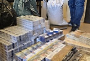 Policjanci przechwycili papierosy i tytoń