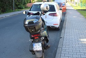 Powiat tarnogórski. 78-letni motocyklista trafił do szpitala