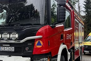 Powiat tarnogórski. Zasnął za kierownicą. Samochód wylądował w rowie