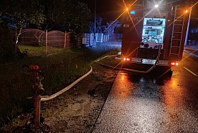 W środku nocy walczyli z ogniem. Pożar w Świętoszowicach