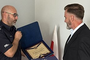 Tarnowskie Góry. Pożegnał się z policyjnym mundurem