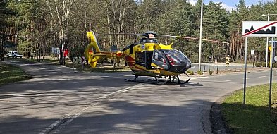 Lądowanie śmigłowca LPR na DW 789. Pomogli dziecku