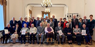 Kamienne Gody w Tarnowskich Górach. Małżonkowie świętowali 70 lat razem!