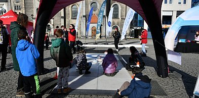 Tarnowskie Góry. Czekolada za uśmiech i zimowe sporty