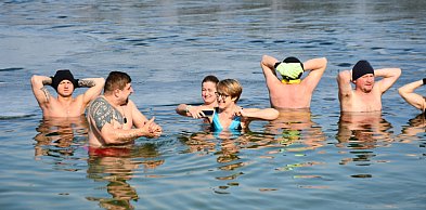 Marcowe morsowanie nad zalewem Nakło-Chechło