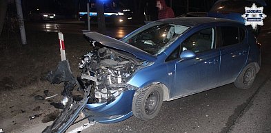 Zderzenie na obwodnicy, poważne uszkodzenia