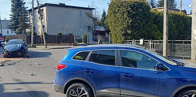 Tarnowskie Góry. Zderzenie na skrzyżowaniu. Poszkodowany 48-latek