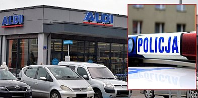 Tarnowskie Góry. Kradzież w sklepie Aldi. Alkohol i żywność za 450 zł