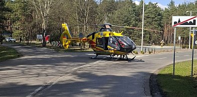 Lądowanie śmigłowca LPR na DW 789. Pomogli dziecku