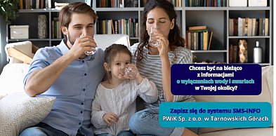 Przerwa w dostawie wody? PWiK ostrzeże Cię bezpłatnym SMS-em!