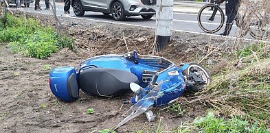 Tarnowskie Góry. Pijany motocyklista na Grzybowej