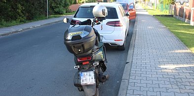 Powiat tarnogórski. 78-letni motocyklista trafił do szpitala