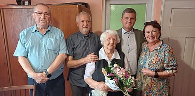90. urodziny pani Marii. Wszystkiego najlepszego!