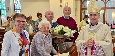 Tarnowskie Góry. 100 lat pani Elżbiety i życzenia biskupa