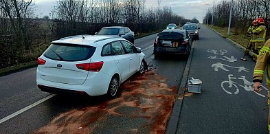 Radzionków. Zderzenie na drodze do Tarnowskich Gór-66672