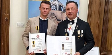 Łukasz Wylężek z Nakła Śląskiego uhonorowany przez templariuszy-66918