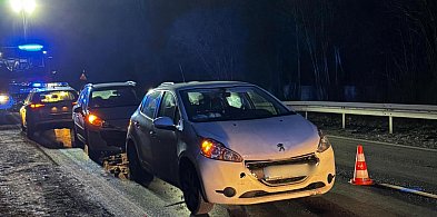 Tarnowskie Góry. Utrudnienia na obwodnicy. Na miejscu służby