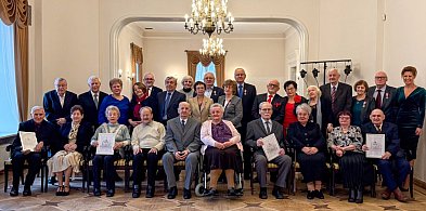 Kamienne Gody w Tarnowskich Górach. Małżonkowie świętowali 70 lat razem!