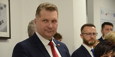 Wiceprezes Prawa i Sprawiedliwości Przemysław Czarnek w Tarnowskich Górach