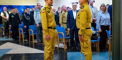 Tarnowskie Góry. Podsumowali rok. Komendant dziękuje strażakom