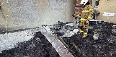 Świerklaniec. Zgłoszenie o pożarze sklepu i biura