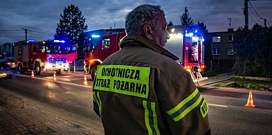 Świerklaniec. Pożar gasiły 4 zastępy strażaków