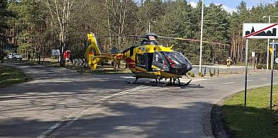 Lądowanie śmigłowca LPR na DW 789. Pomogli dziecku