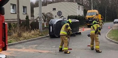 Zderzenie trzech aut na skrzyżowaniu w Tarnowskich Górach