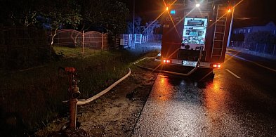 W środku nocy walczyli z ogniem. Pożar w Świętoszowicach