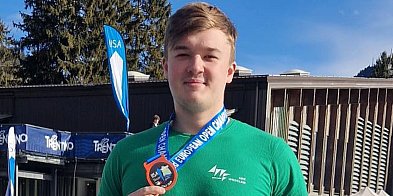 Mateusz Pawlica z Tarnowskich Gór z medalem Mistrzostw Europy