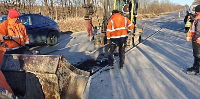 Problemy na ul. Knosały w Radzionkowie. Drogowcy