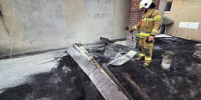 Świerklaniec. Zgłoszenie o pożarze sklepu i biura