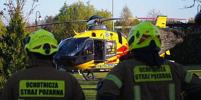 Powiat tarnogórski. Wypadek w ośrodku jeździeckim. Lądo