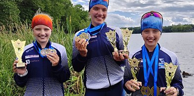 UKS Olimpijczyk Nowe Chechło z 11 medalami Mistrzostw Śląska w kajakarstwie