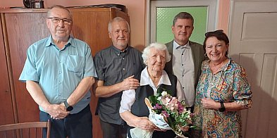 90. urodziny pani Marii. Wszystkiego najlepszego!