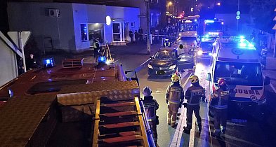 Kobieta została potrącona na ulicy Przyjaźni. Lądowanie LPR-66609