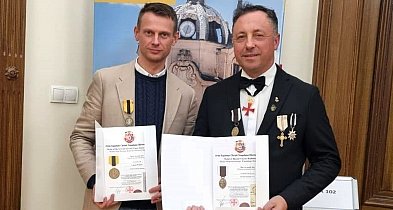 Łukasz Wylężek z Nakła Śląskiego uhonorowany przez templariuszy-66918