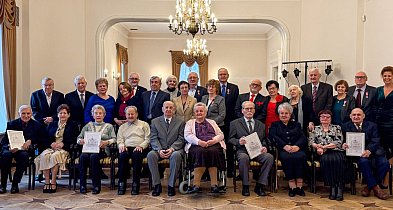 Kamienne Gody w Tarnowskich Górach. Małżonkowie świętowali 70 lat razem!