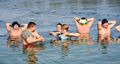 Marcowe morsowanie nad zalewem Nakło-Chechło