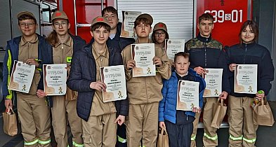 Sukcesy w eliminacjach gminnych turnieju wiedzy pożarniczej