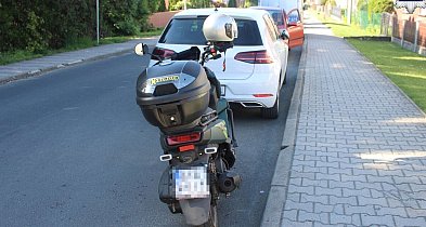 Powiat tarnogórski. 78-letni motocyklista trafił do szpitala