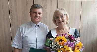 Nagroda burmistrza za 35 lat pracy w przedszkolu