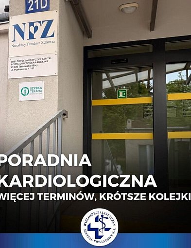 Tarnowskie Góry. Krótszy czas oczekiwania do poradni kardiologicznej